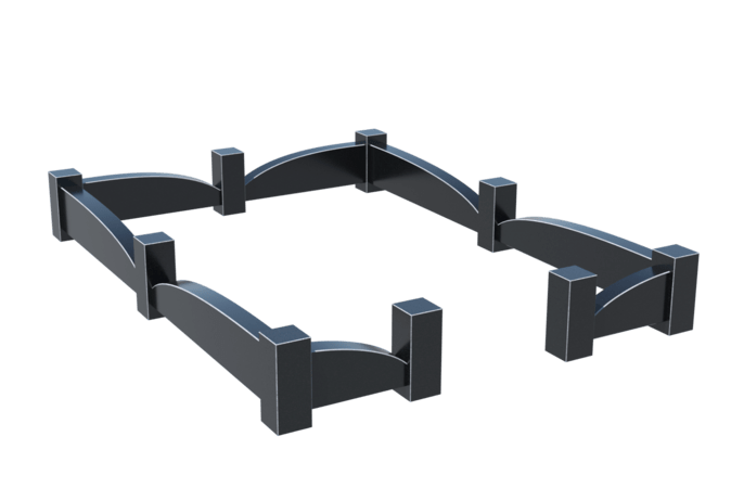 Цоколи на могилу в Перми | Цоколь на могилу №0038