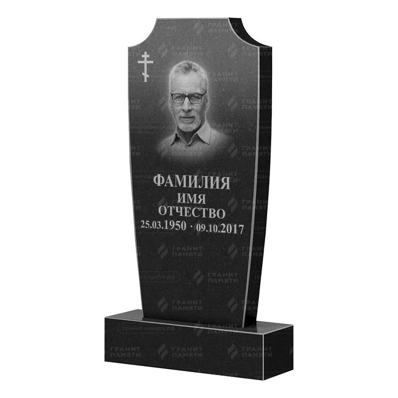 Памятники из гранита вертикальные в Перми | Гранитный памятник ФГ-010
