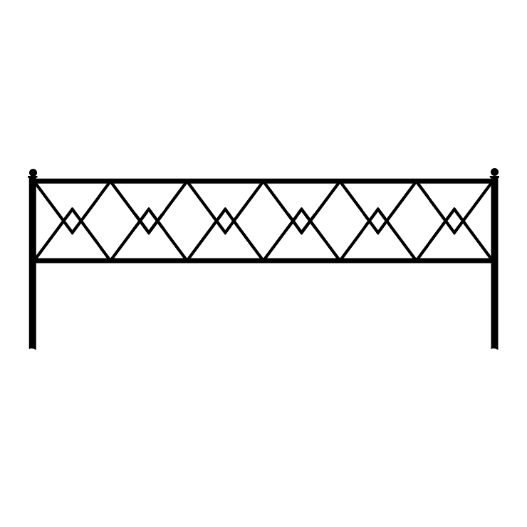 Кованые изделия в Перми | Кованая оградка ОГ.002