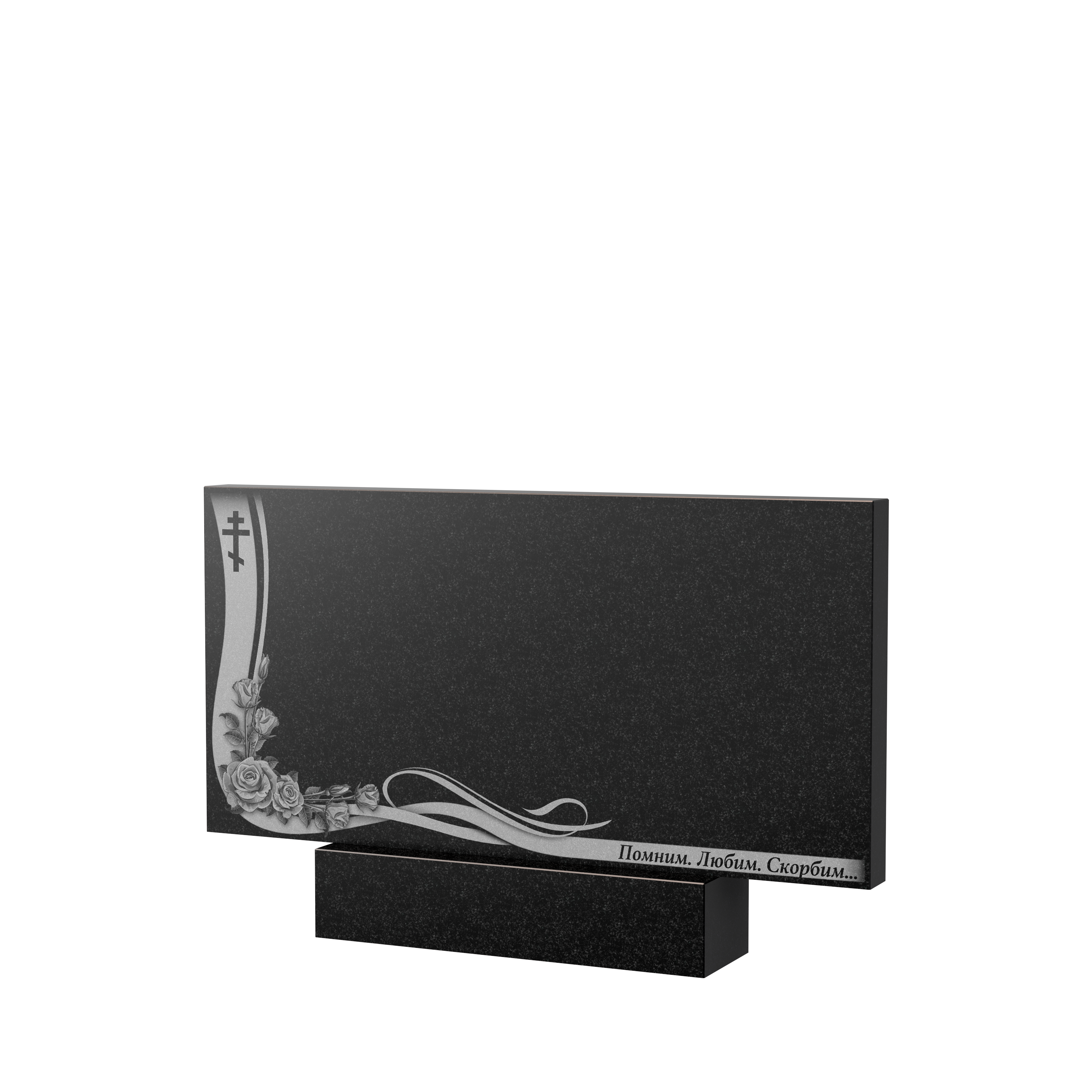 Художественное оформление памятника в Перми | Художественное оформление на гранитную стелу, рисунок ГХО-004