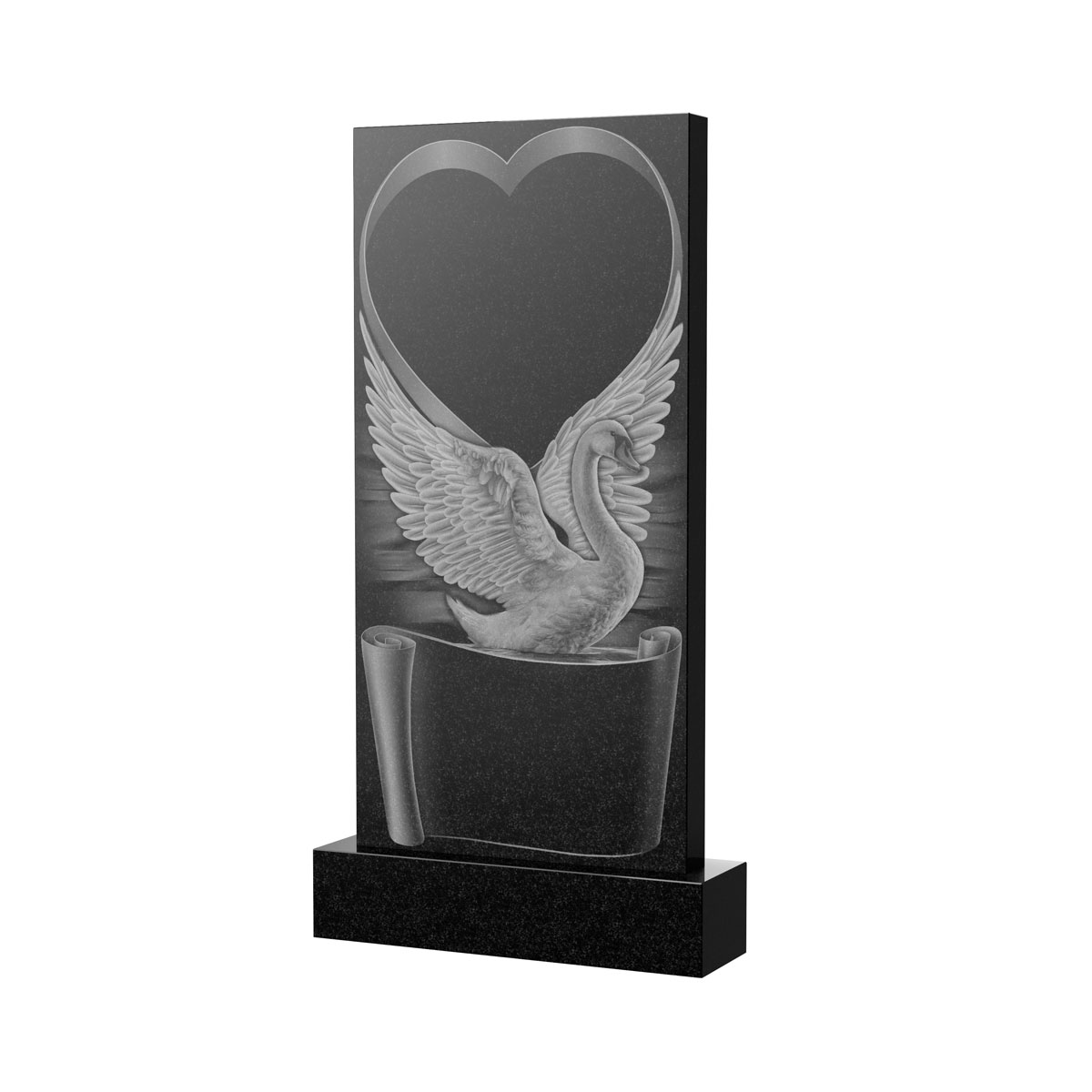 Художественное оформление памятника в Перми | Художественное оформление на гранитную стелу, рисунок ВХО-034