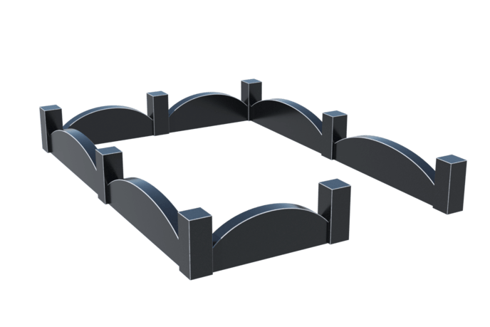 Цоколи на могилу в Перми | Цоколь на могилу №0001