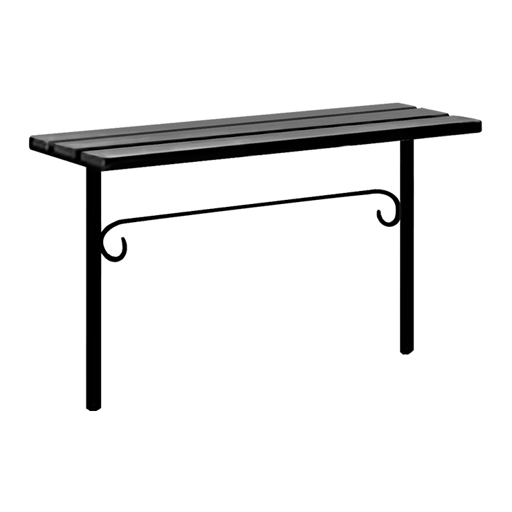 Металлические оградки, столы, скамейки в Перми | Скамейка №2