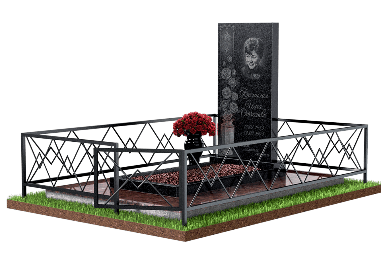 Благоустройство захоронения в Перми