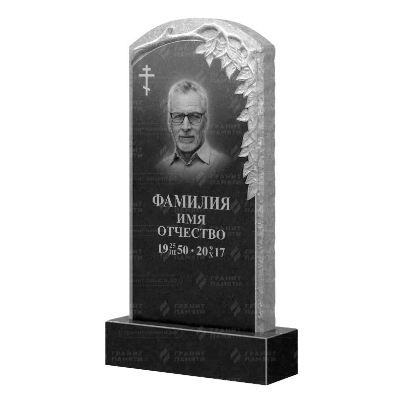 Памятники из гранита с деревом в Перми | Гранитный памятник ФГ-107