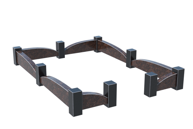 Цоколи на могилу в Перми | Цоколь на могилу №0042