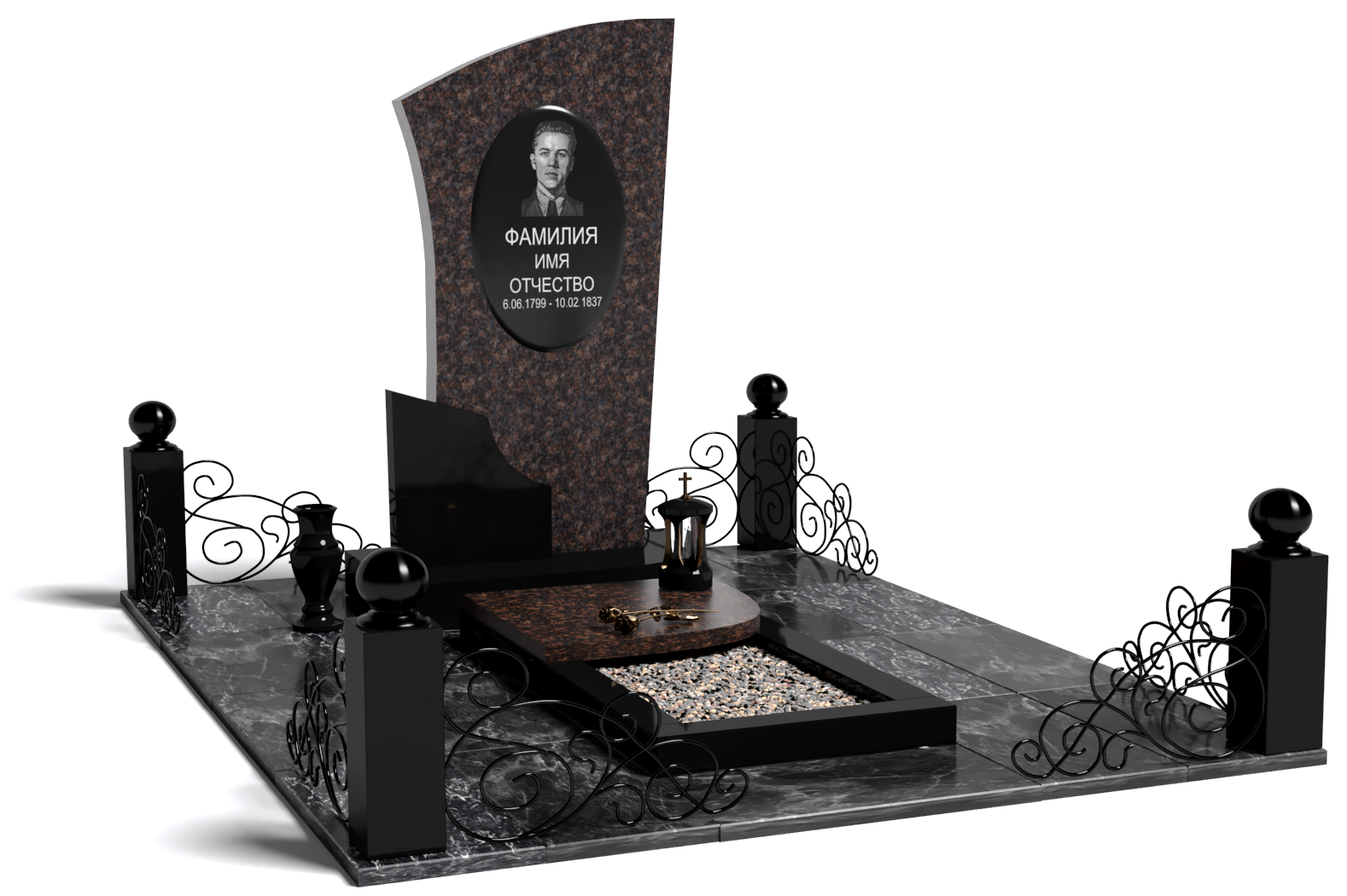 Одинарные мемориальные комплексы в Перми | Мемориальный комплекс №12