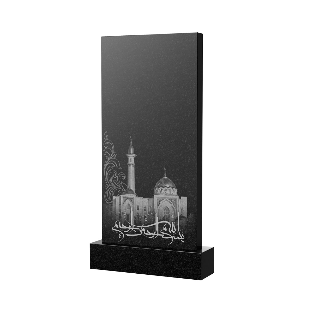 Художественное оформление памятника в Перми | Художественное оформление на гранитную стелу, рисунок ВХО-046