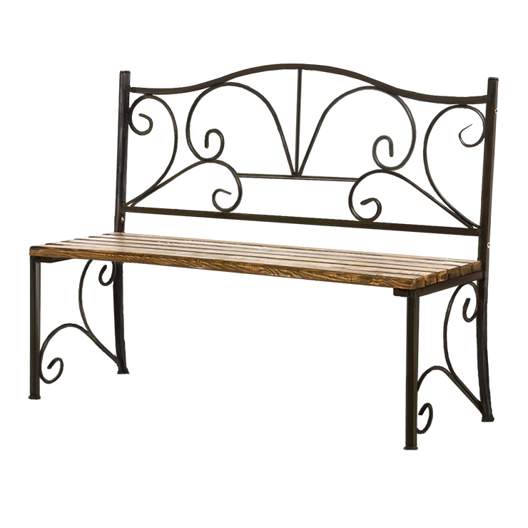 Кованые изделия в Перми | Кованая скамейка СТ.004