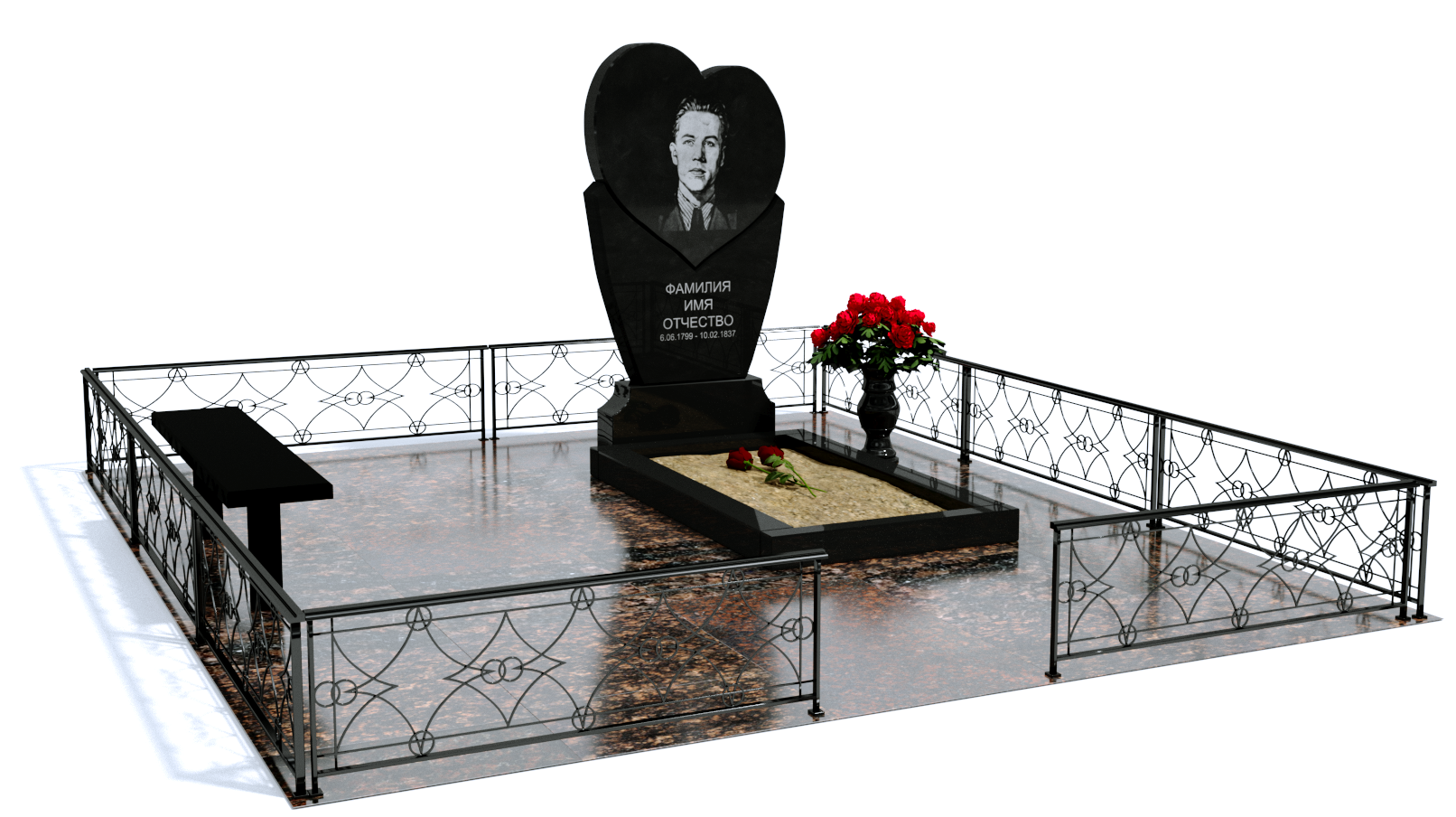 Одинарные мемориальные комплексы в Перми | Мемориальный комплекс №2