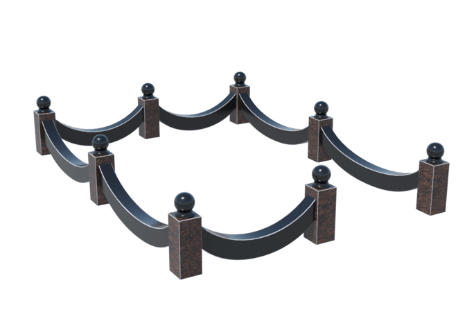 Цоколи на могилу в Перми | Цоколь на могилу №0026