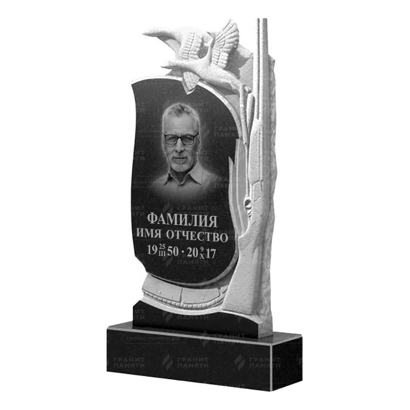 Памятники из гранита резные в Перми | Гранитный памятник ФГ-122
