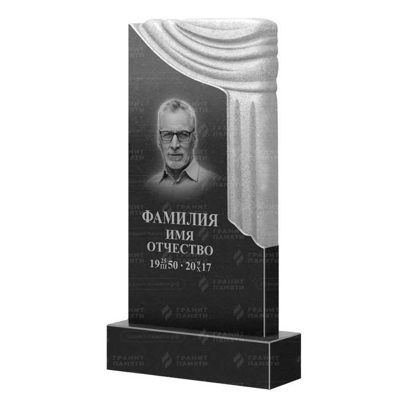 Памятники из гранита резные в Перми | Гранитный памятник ФГ-121
