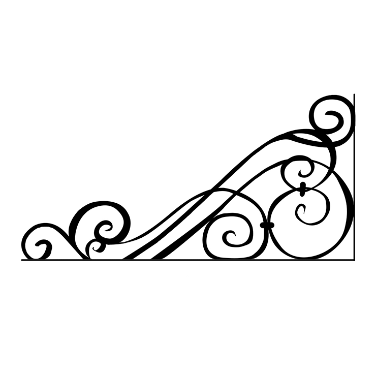 Кованые изделия в Перми | Кованый уголок УГ.006