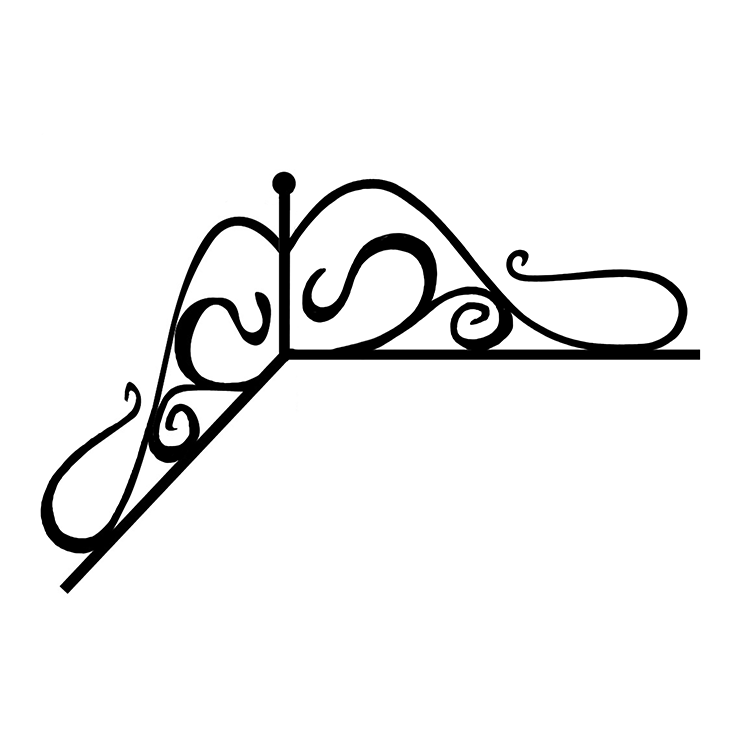 Кованые изделия в Перми | Кованый уголок УГ.008