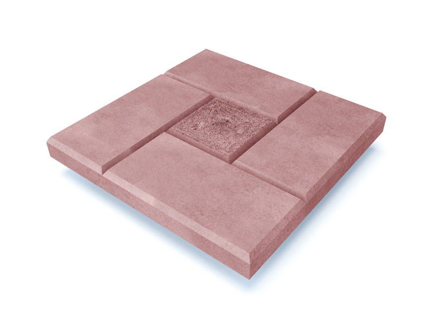 Плитка для облицовки памятников в Перми | Тротуарная плитка красная