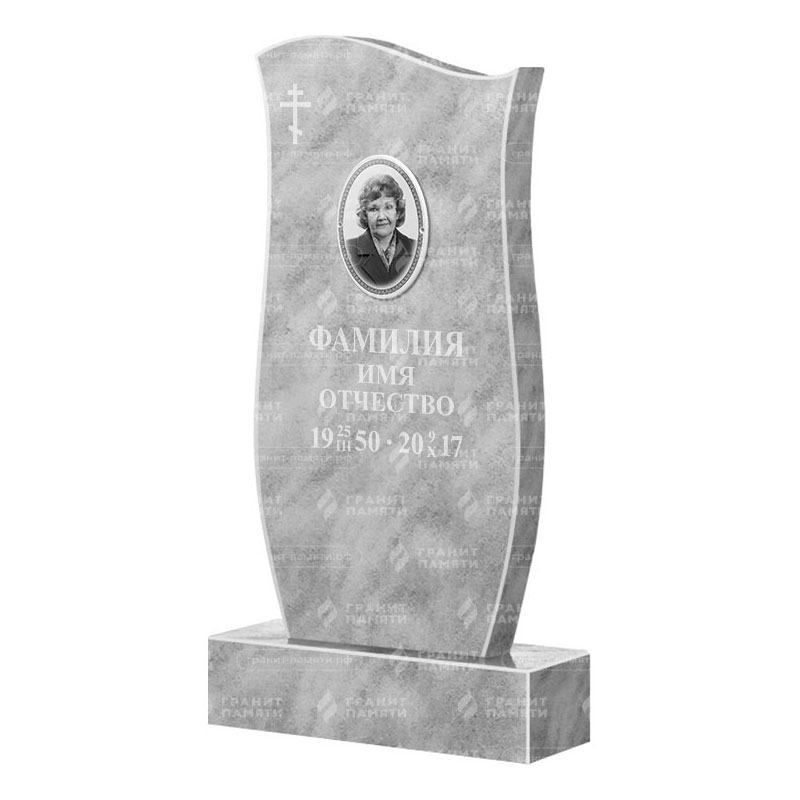 Бюджетные памятники в Перми | Мраморный памятник ФМ-033