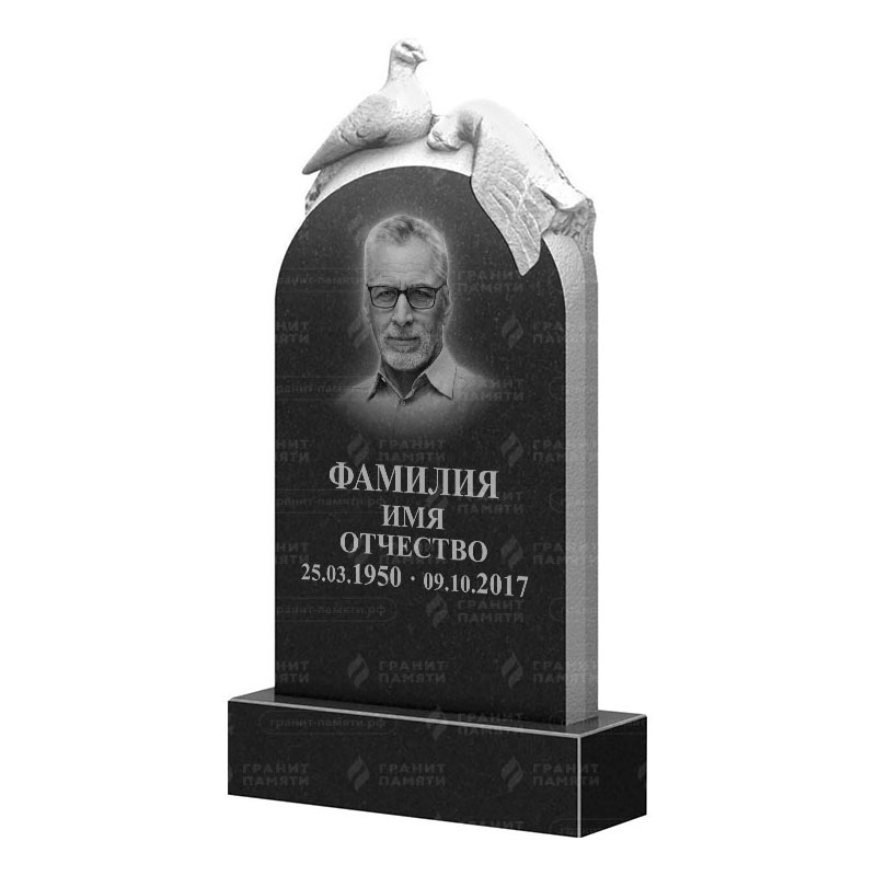 Памятники из гранита с птицами в Перми | Гранитный памятник ФГ-109