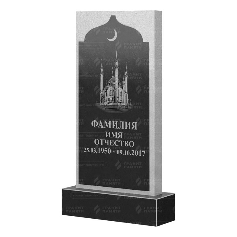 Мусульманские памятники на могилу в Перми | Гранитный памятник ФГ-167