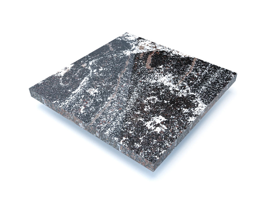 Плитка для облицовки памятников в Перми | Гранитная плитка «Амфиболит»