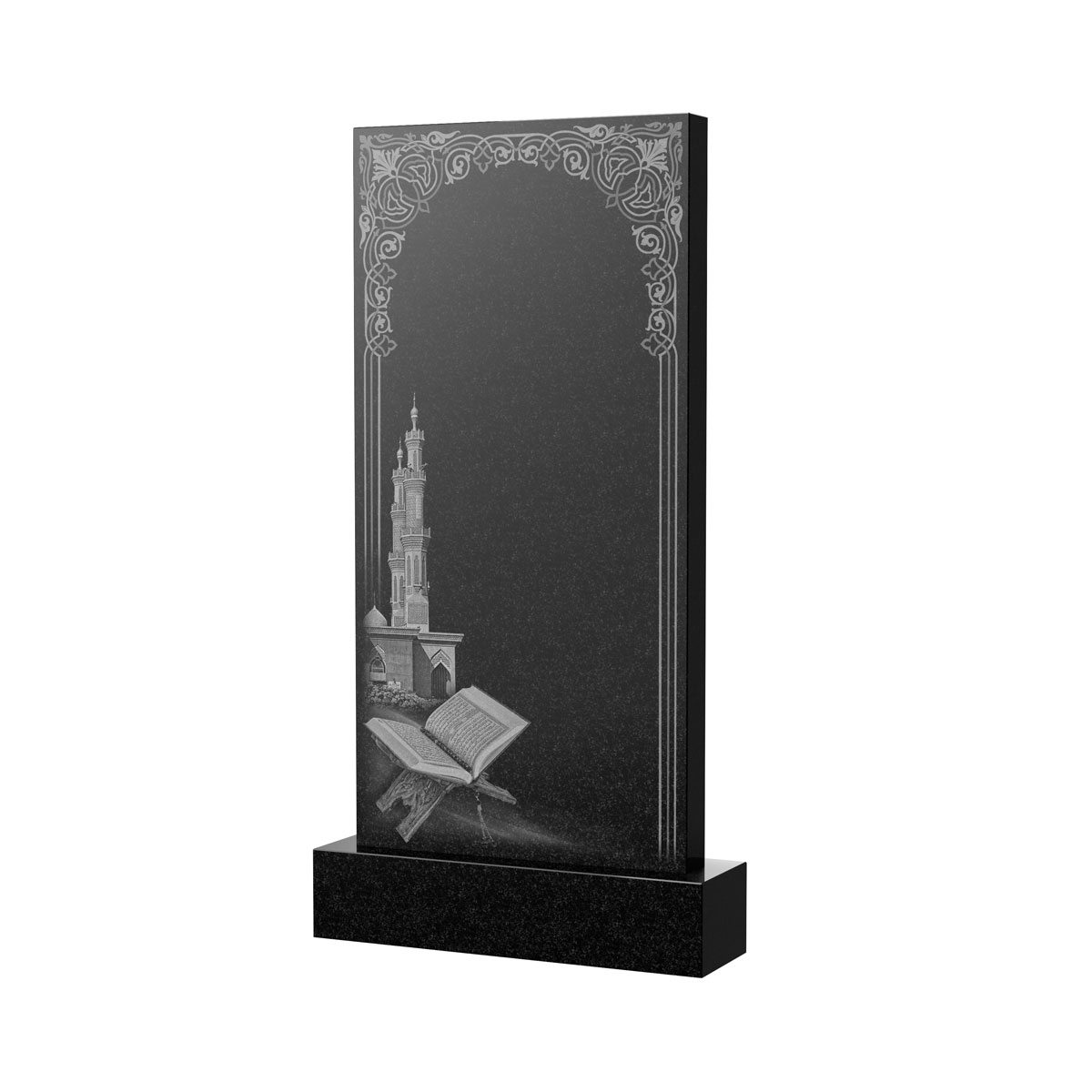 Художественное оформление памятника в Перми | Художественное оформление на гранитную стелу, рисунок ВХО-039