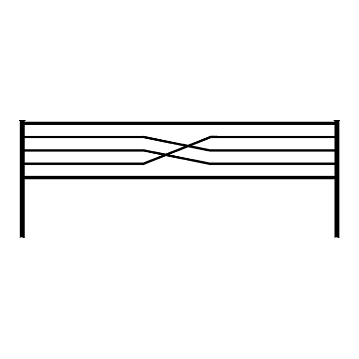 Металлические оградки, столы, скамейки в Перми | Оградка №7